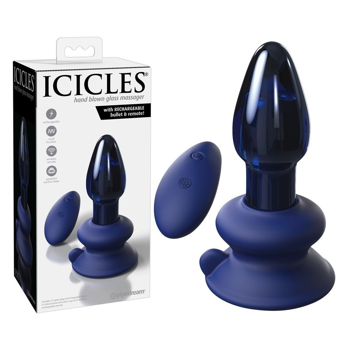 Vibromasseur Anal Icicles Usb N°85 Vibromasseur Anal Icicles Usb N°85