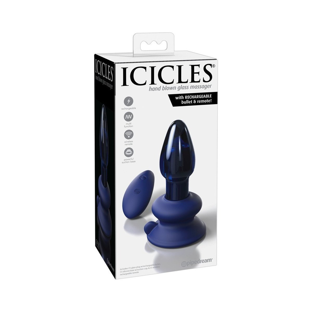 Vibromasseur Anal Icicles Usb N°85