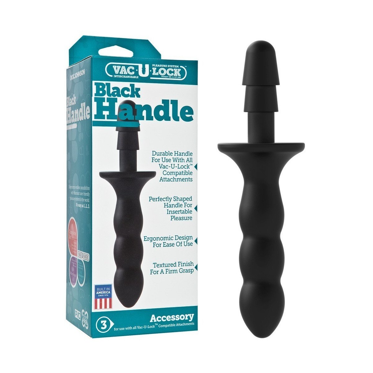 Handle with Vac U Lock Hook Handle with Vac U Lock Hook