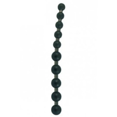 Anal Jelly Rosary - Black