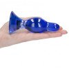 Plug Anal En Verre Chrystalino Classy Bleu