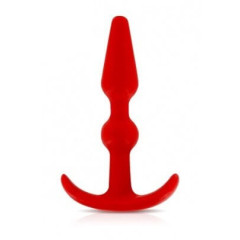 Smiliing Butt Plug 3.5P Vermelho