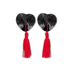 Cache Tetons Heart Glitter Black/Red