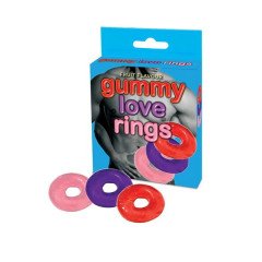 Lote de 3 bombones de anillos de pene