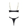 Monokini String Black Sexy Malediva