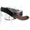 Gode Ceinture Creux Marron Fetish Fantasy - 20 Cm