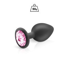 Plug de silicone de nuvem Preto+Joia M