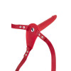 Simple Strap-On Vibrant Red