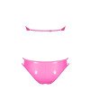 Faixa rosa brilhante e tanga set