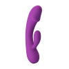 Vibrador de conejo muy flexible 2 motores Doreen