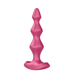 Tapón anal vibratorio diamantes rosa Lolli 1 Satisfyer