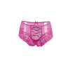 Tanga rosa cintura alta com laço