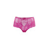 Tanga rosa cintura alta com laço