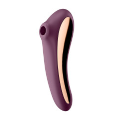 Dual Kiss Purple Stimulator and Vibrator