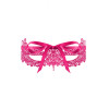 Masque guipure A701 rose