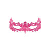 Masque guipure A701 rose