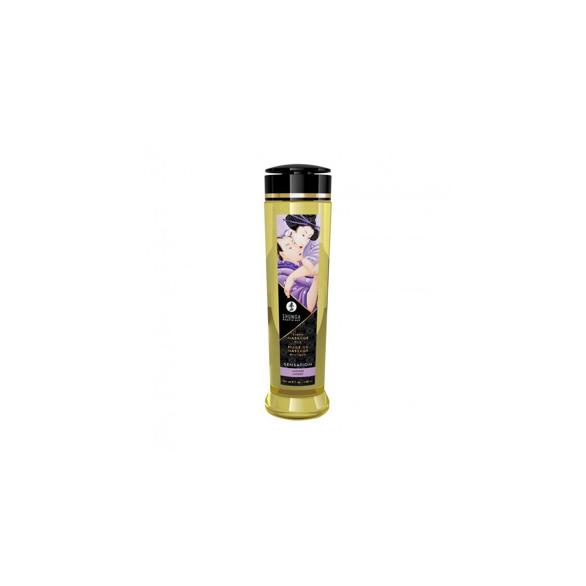 Sensação de óleo de massagem erótica / Lavanda