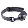 Baillon Black Luxury Fetish Ball Gag