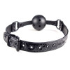 Baillon Black Luxury Fetish Ball Gag