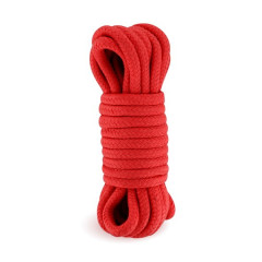 Corde Bondage Shibari 10 Mètres Rouge