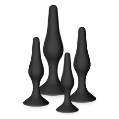 Glamy Black Anal Plugs Box