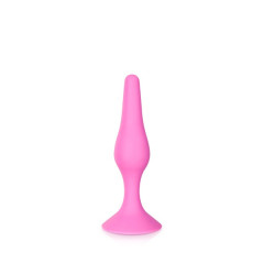 Plug anal ventouse rose Glamy S