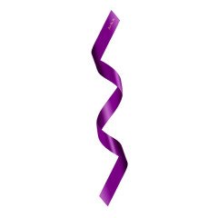 Caridosa de cetim roxo