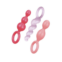 Box 3 Plugs Satisfyer Plugs Colors