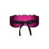 Masque Rose En Dentelle Noire