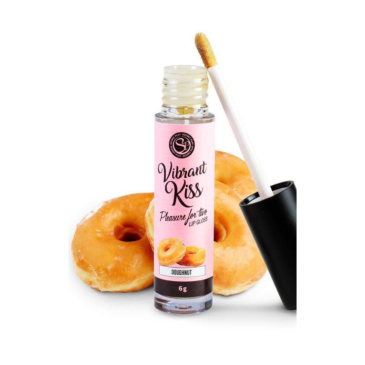 Beso Vibrante Brillo "Sabor Donuts - 6 Gr" Beso Vibrante Brillo "Sabor Donuts - 6 Gr"