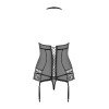 838-Cor-1 Corset - Negro