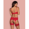 Jolierose Ensemble 3 Pcs - Rouge