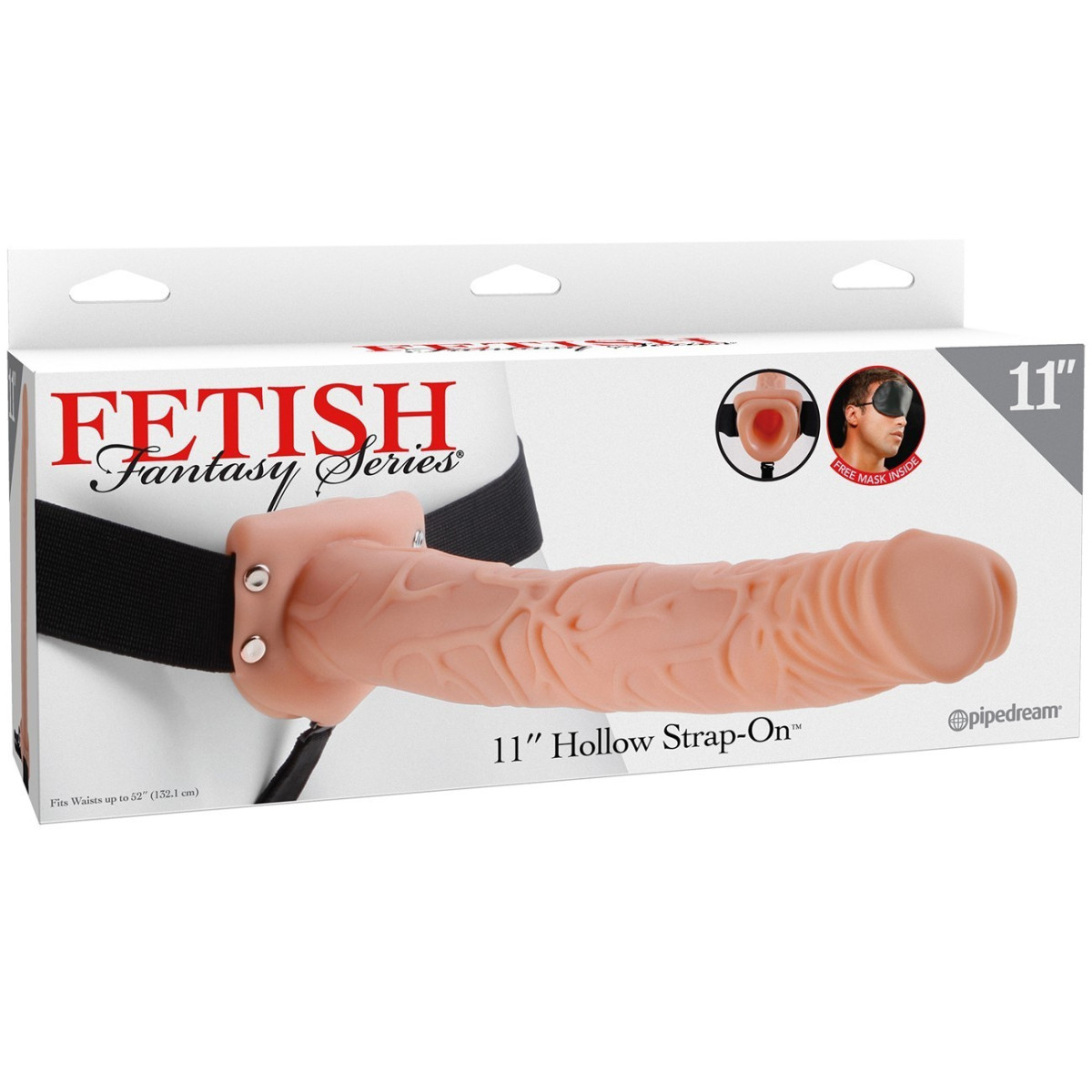 Dildo Belt Hollow Flesh 31 Cm