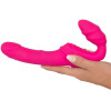 Vibrador recargable sin tirantes doble