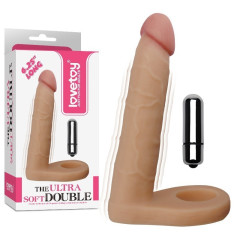 Vibromasseur Réaliste Spécial Double Pénétration Ø 2,7 Cm