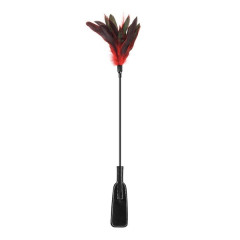 Cravache Feathers Tapette Red Black