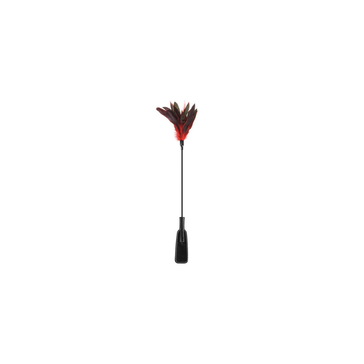 Cravache Feathers Tapette Red Black